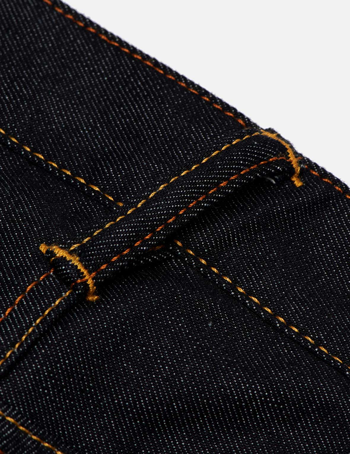 Orange Brushstroke Daicock Slim Straight fit Jeans #2010