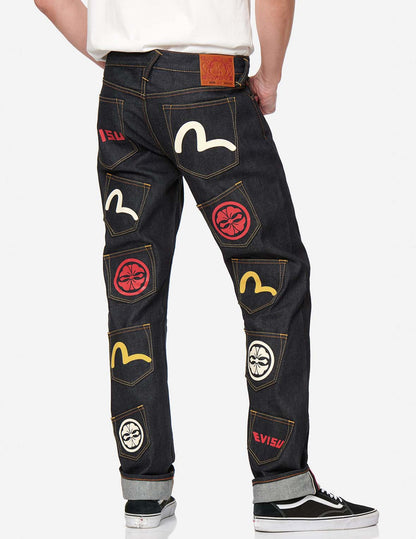 Multi Pocket Regular Straight Fit Jeans #2008 – EVISU