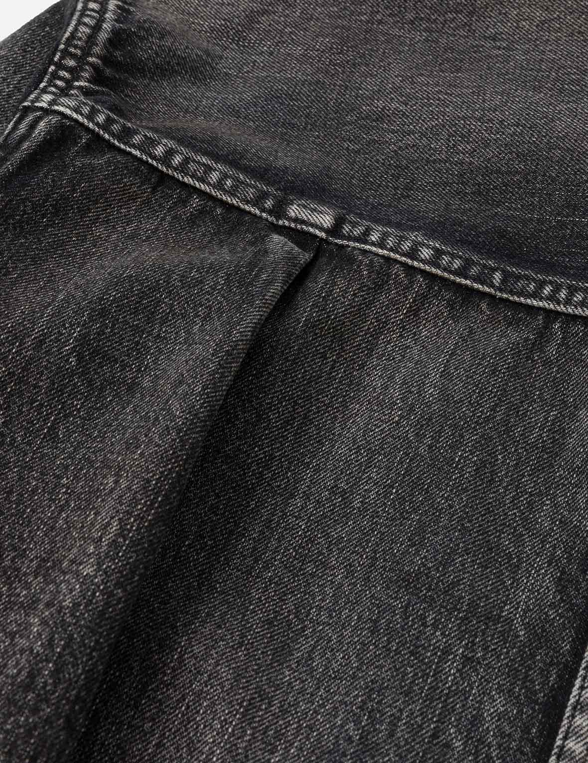 Seagull Print Regular Fit Denim Trucker Jacket