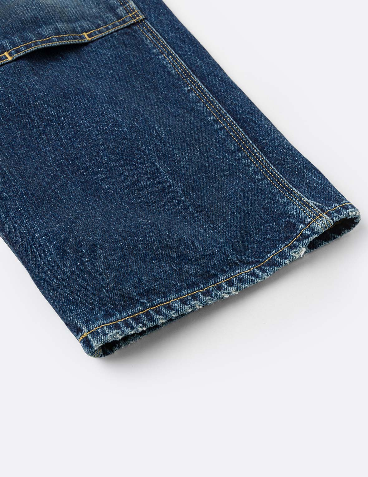 洗水海鸥刺绣常规版型画家牛仔裤