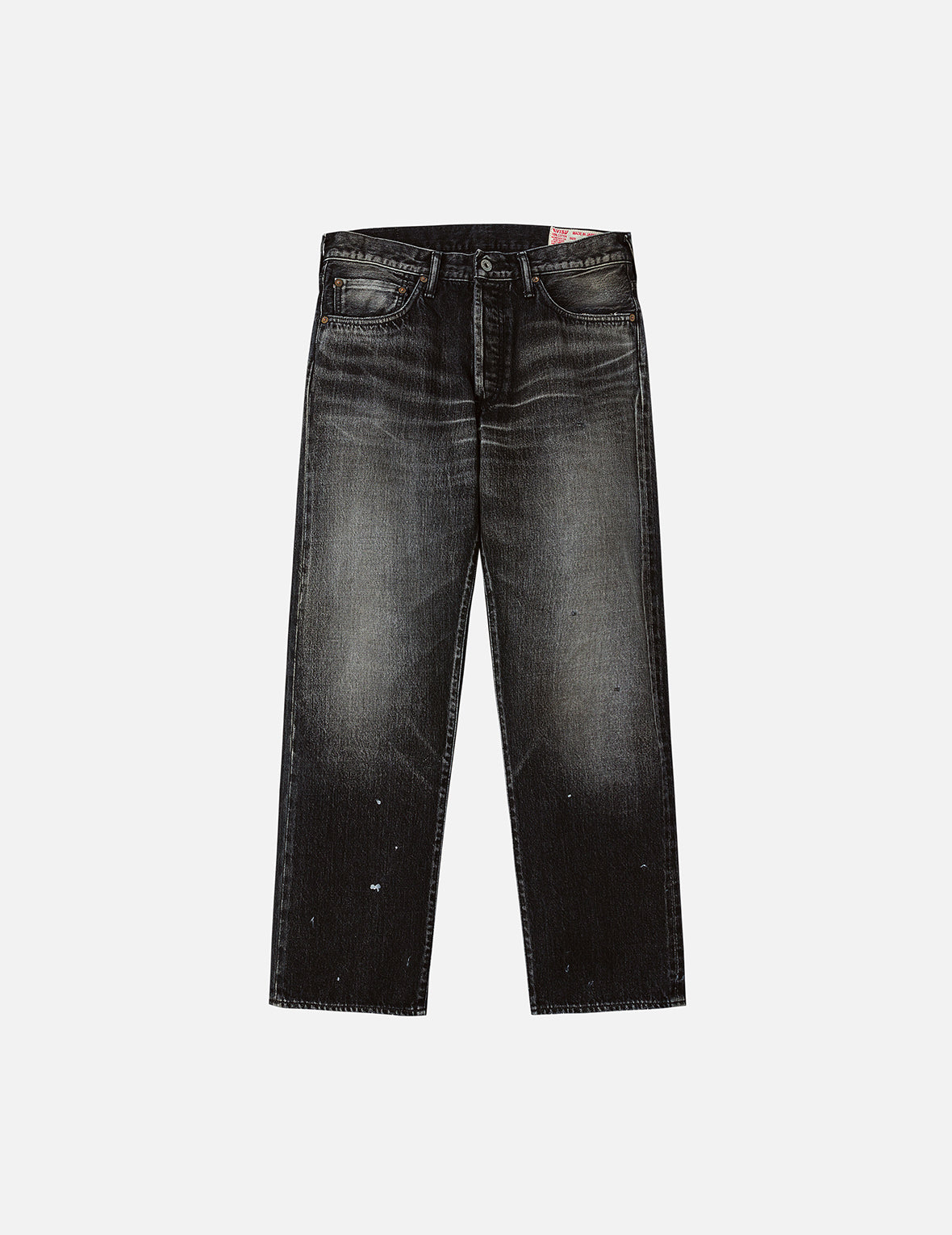 Washed Seagull Print Regular Fit Jeans – EVISU