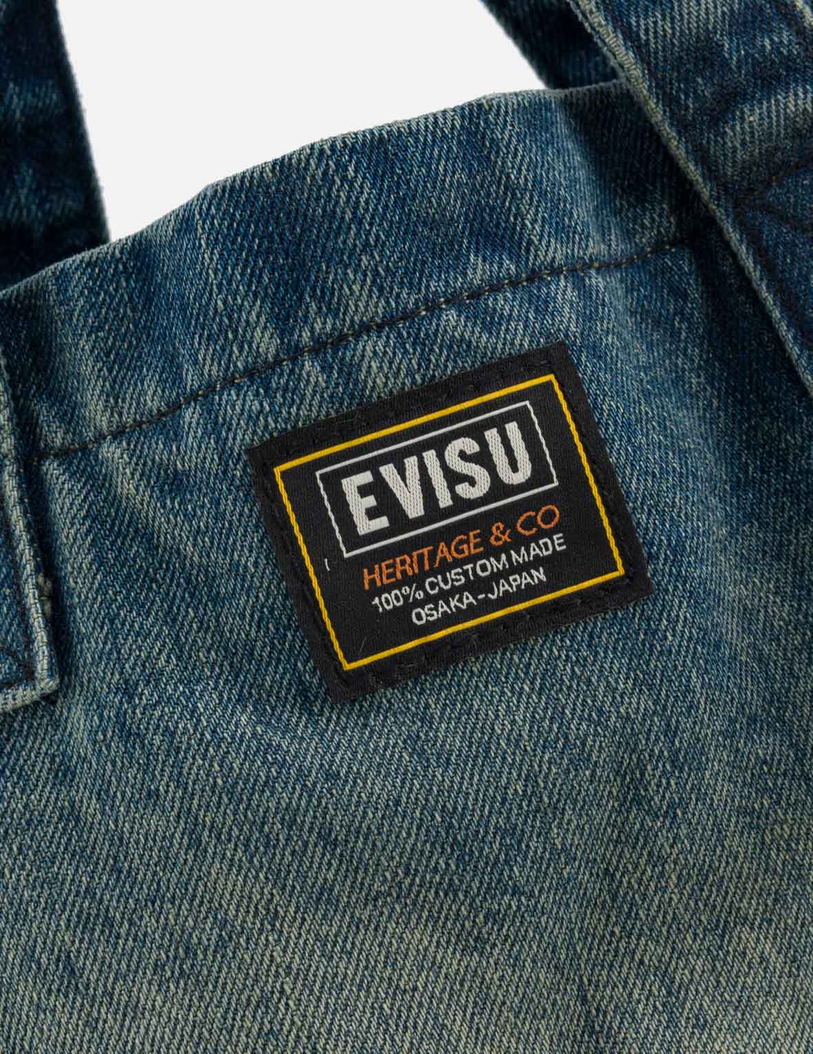 Seagull Denim Tote Bag – EVISU