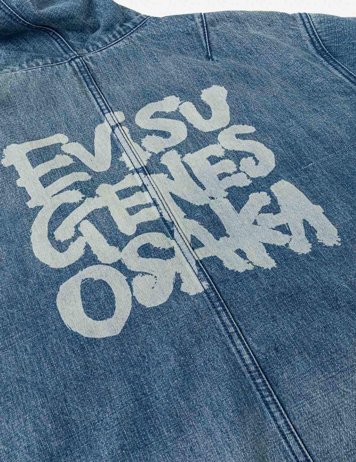Denim Hooded Anorak Jacket – EVISU
