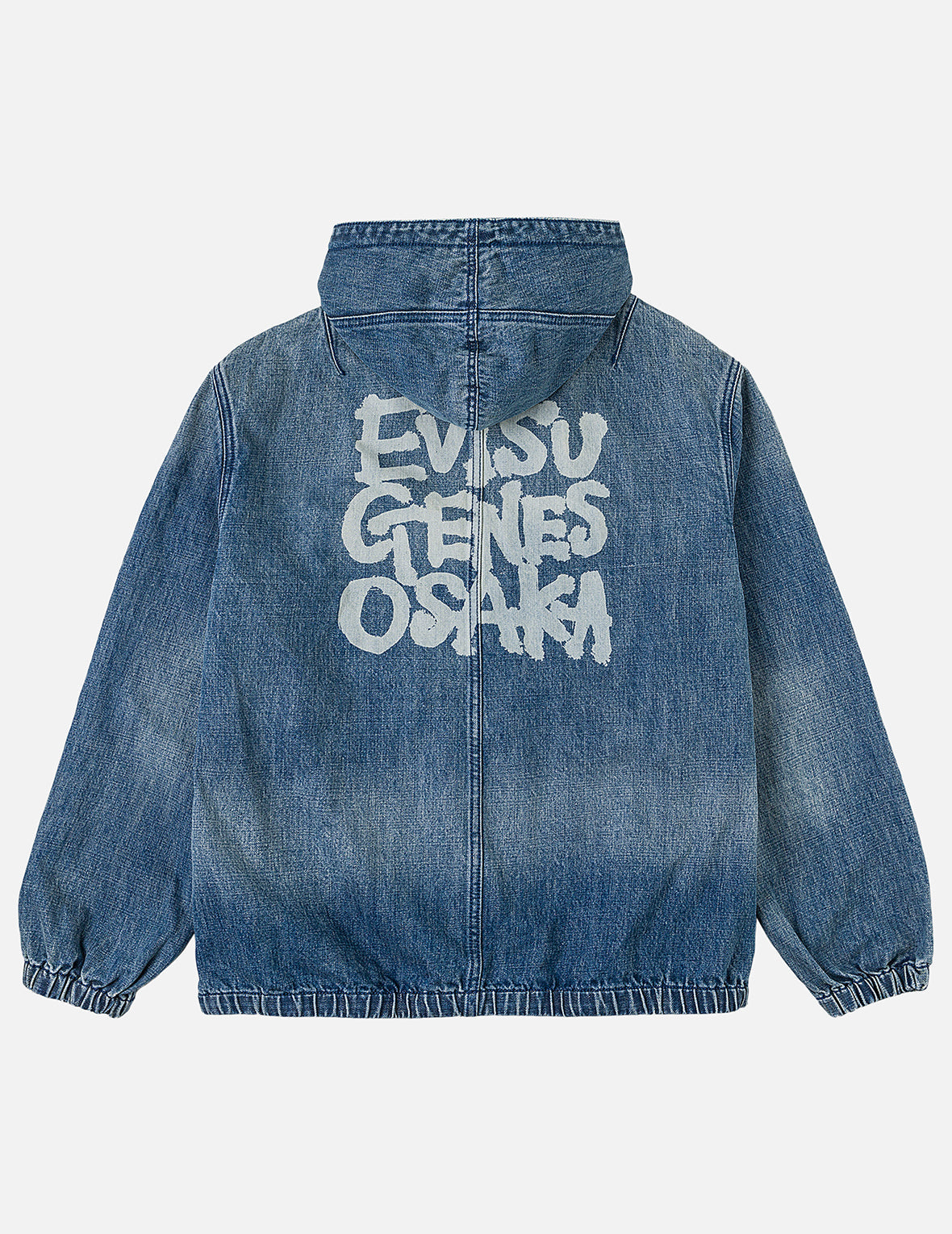 Denim Hooded Anorak Jacket – EVISU