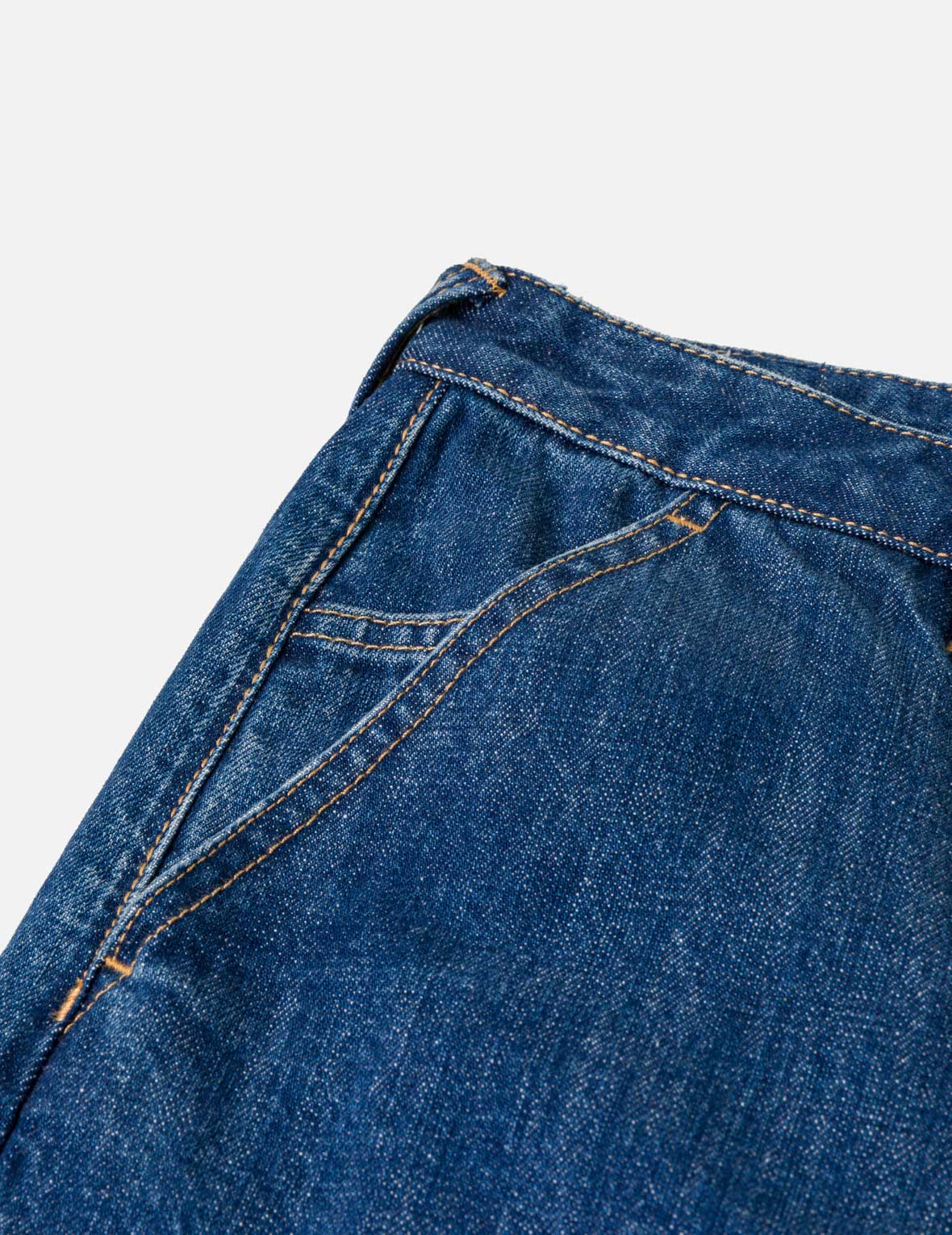 Multi-Pocket Seagull Dark Indigo Jorts – EVISU