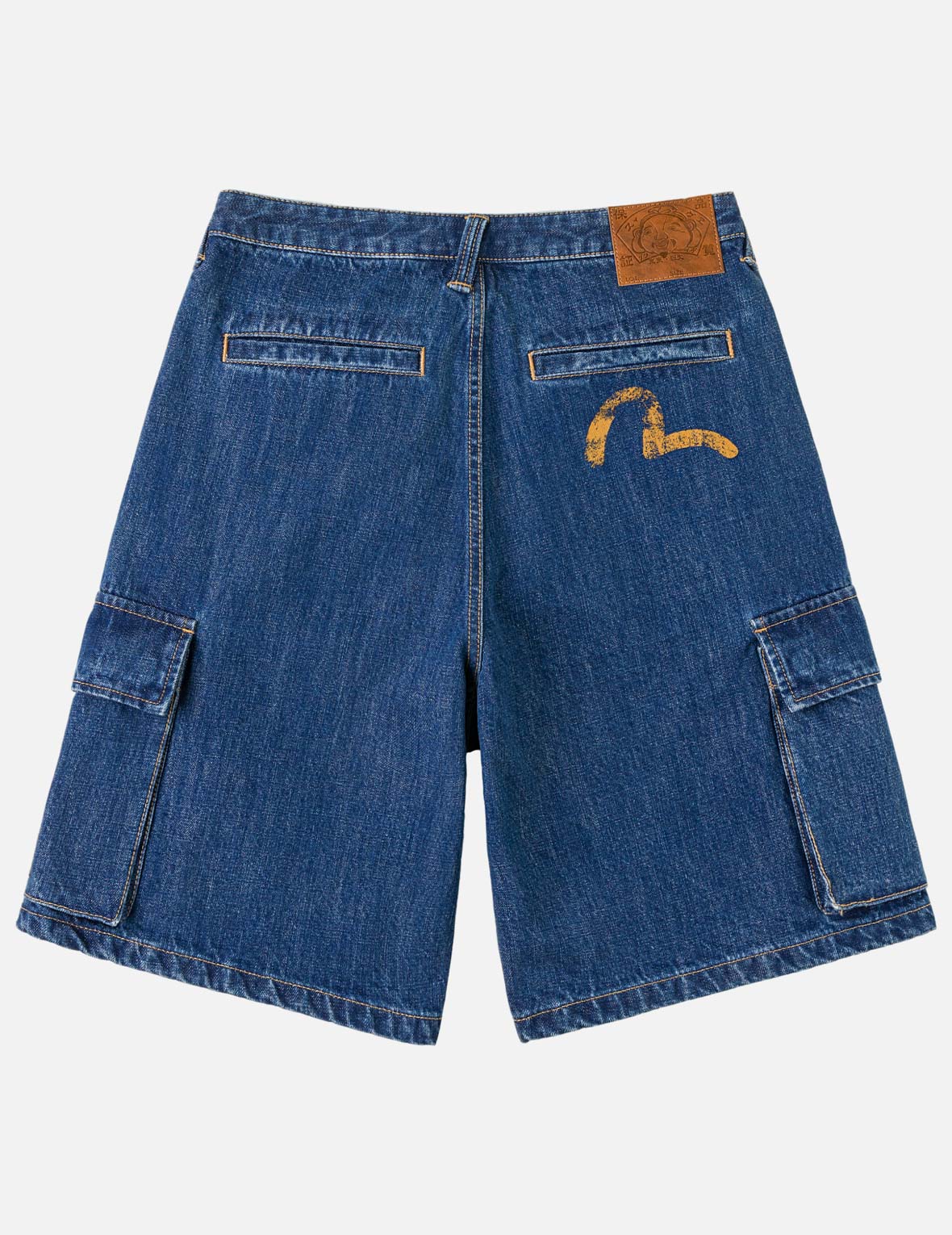 パンツ EVISU jorts Multi-Pocket Seagull Dark Indigo Jorts – EVISU