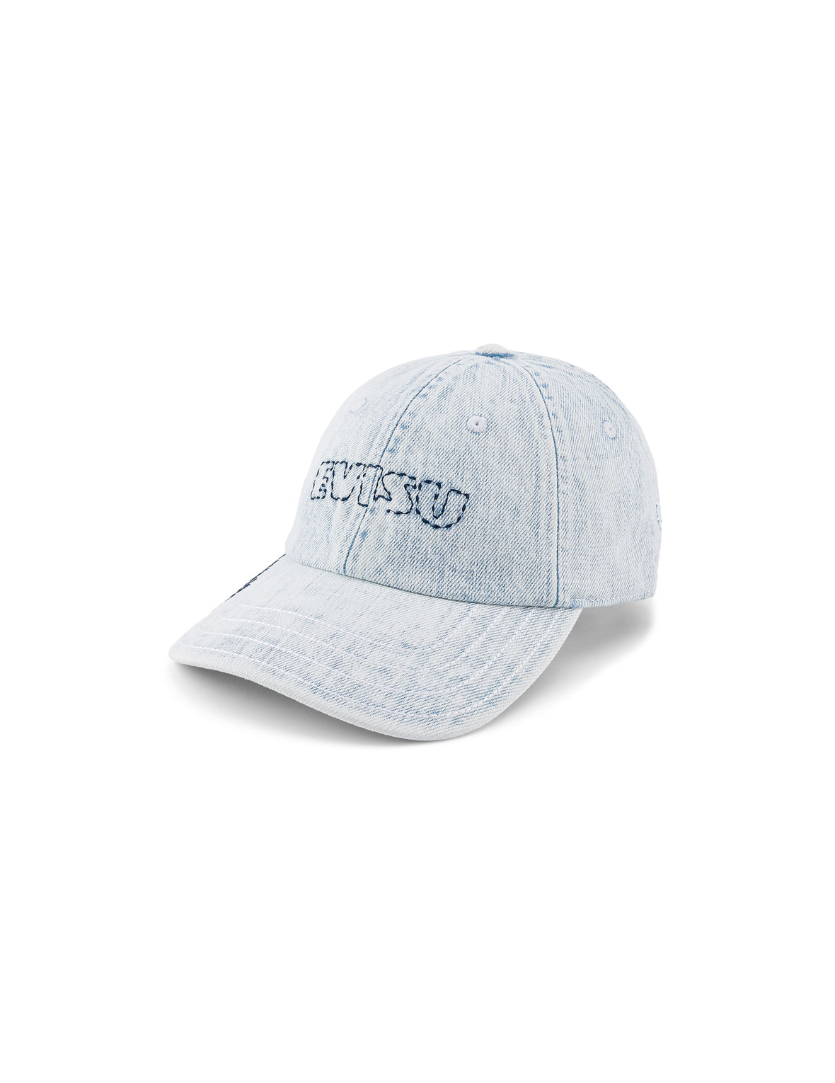 Minimal Embroidery Heavy Washed Cap