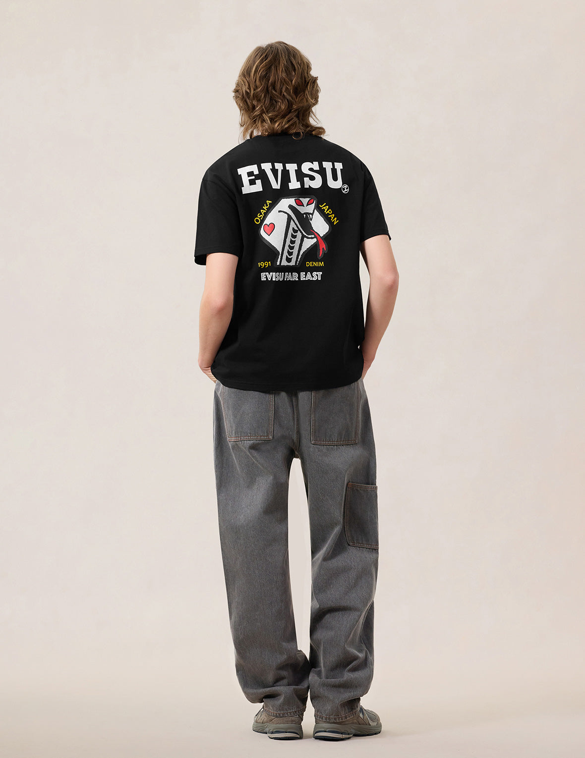 Daicock Pigment Dyed Side-pocket Jeans – EVISU