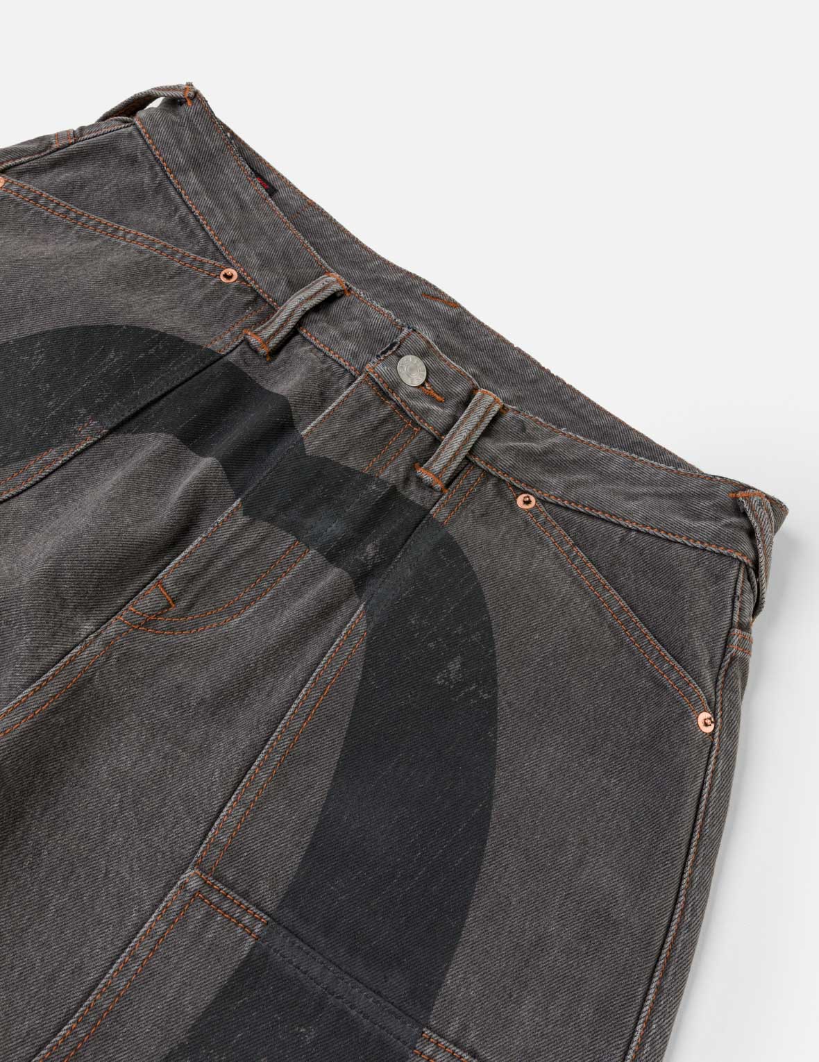 Daicock Pigment Dyed Side-pocket Jeans