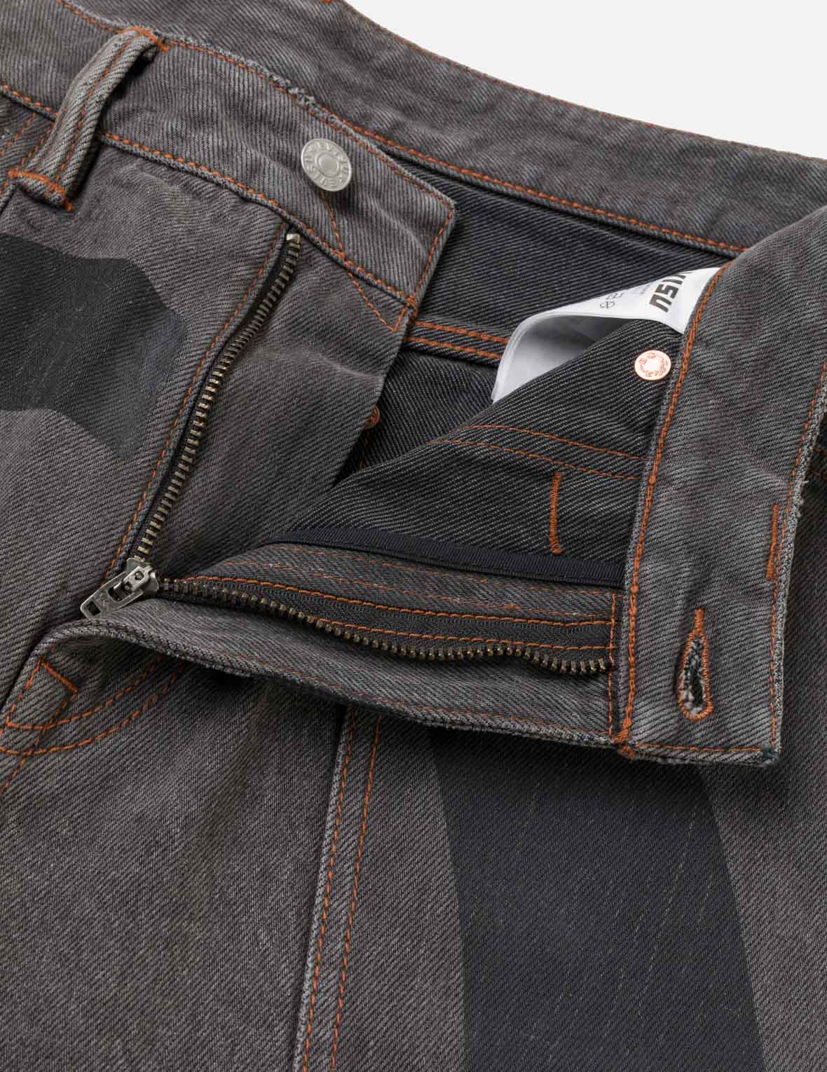 Daicock Pigment Dyed Side-pocket Jeans