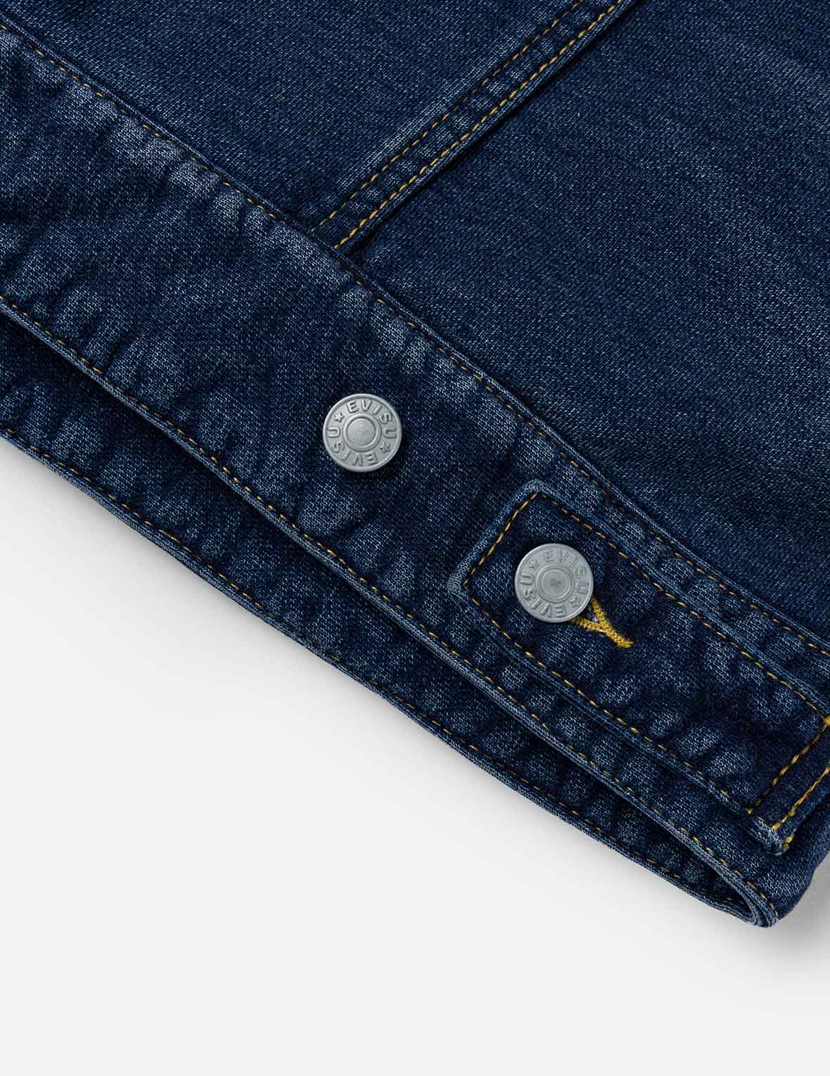 Washed Type 1 Denim Patchwork Jacket – EVISU