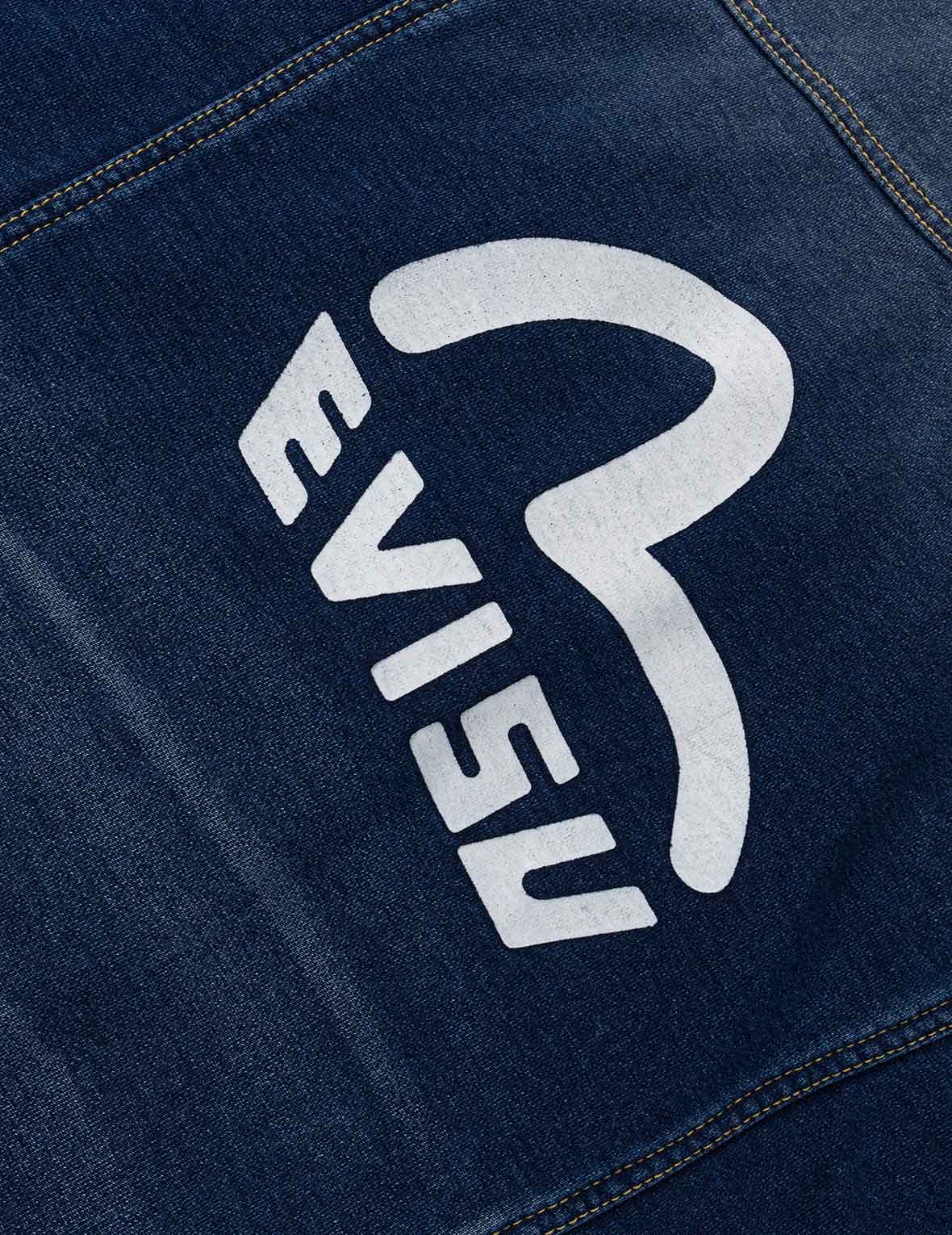 Washed Type 1 Denim Patchwork Jacket – EVISU
