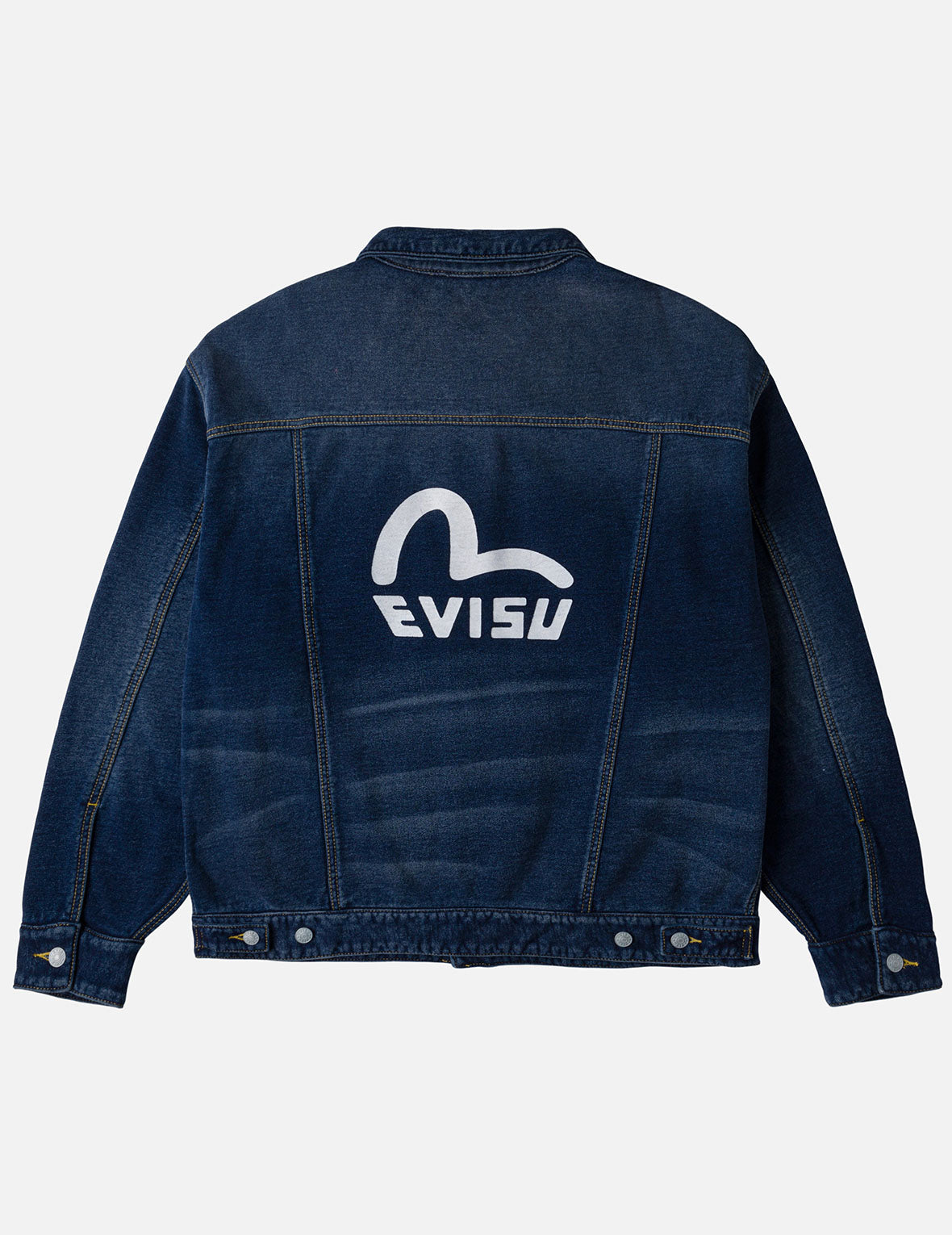 Washed Type 1 Denim Patchwork Jacket – EVISU