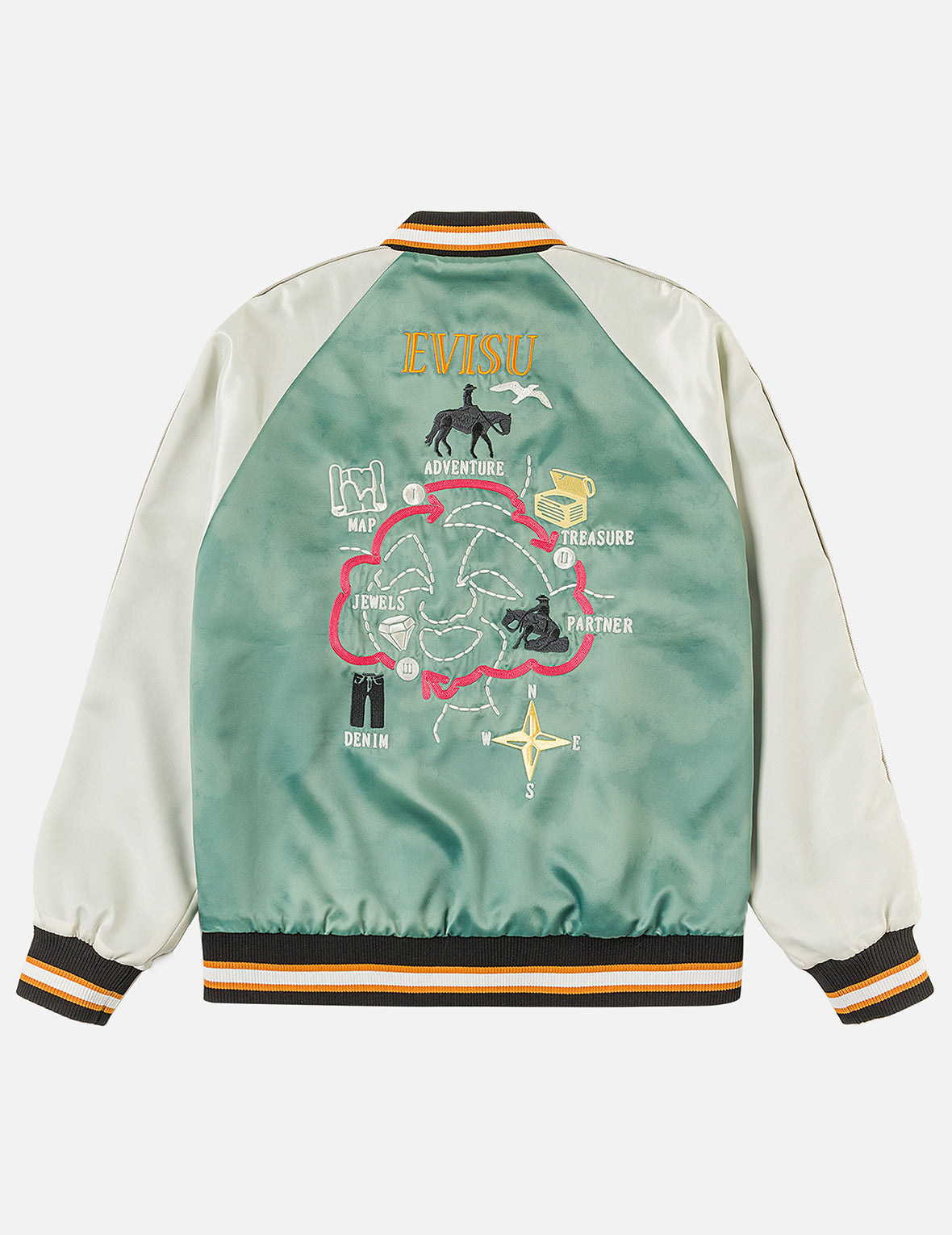 Treasure Hunt Faded Souvenir Jacket