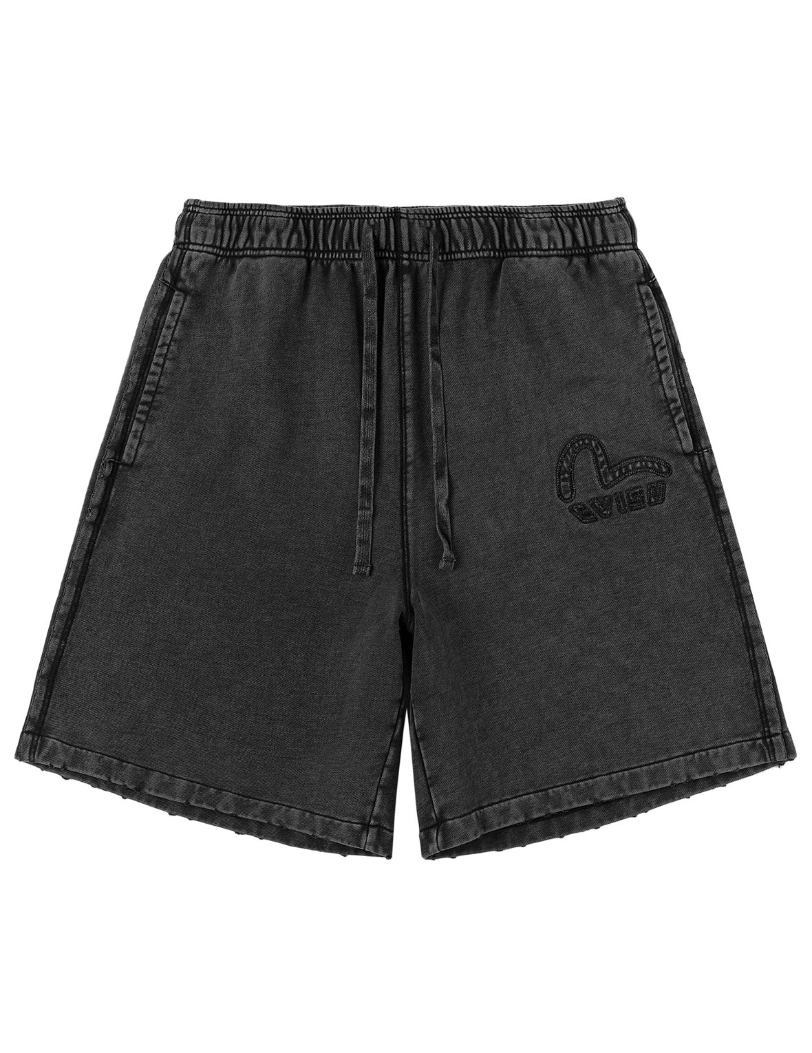 Chain Stitch Seagull Heavy Washed Sweatshorts