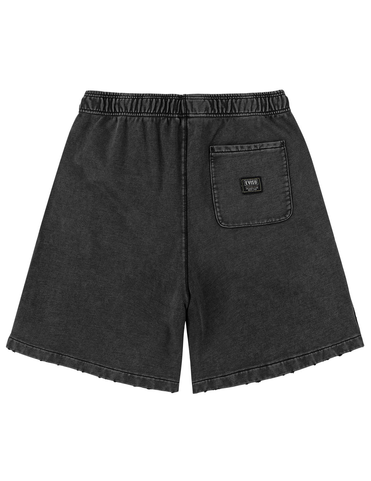 Chain Stitch Seagull Heavy Washed Sweatshorts