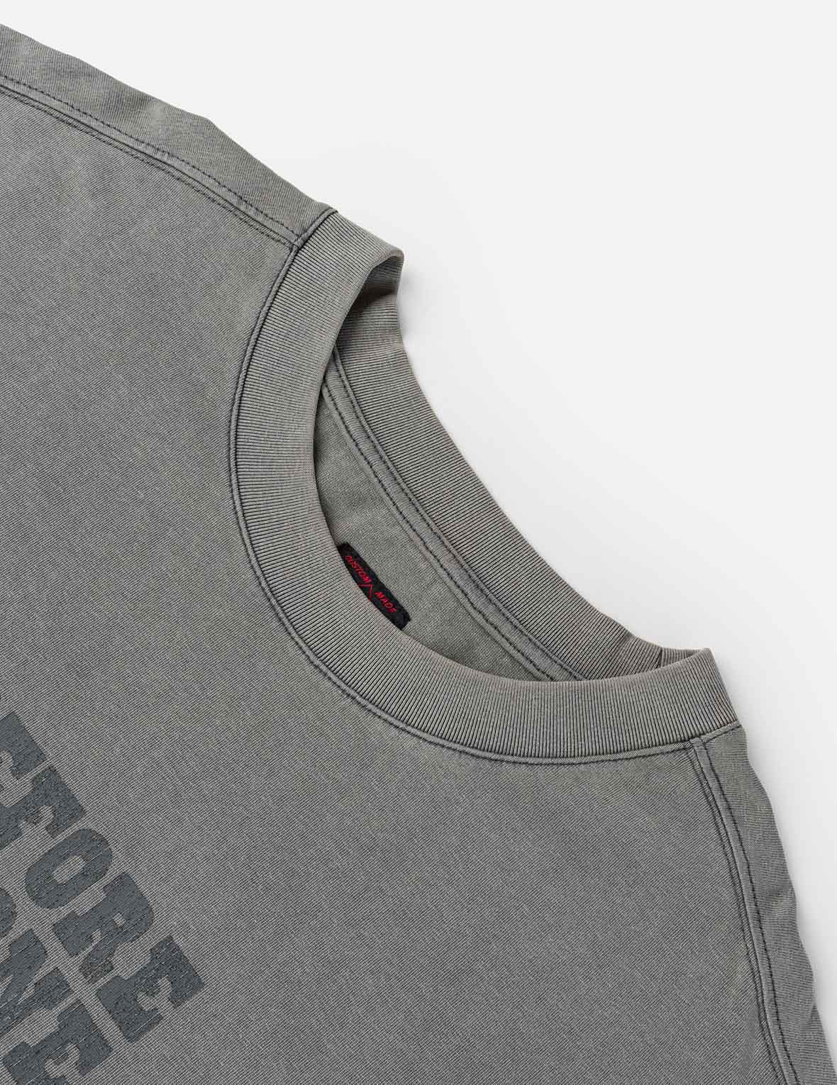 Reversed Seagull Slogan Long-sleeve T-shirt