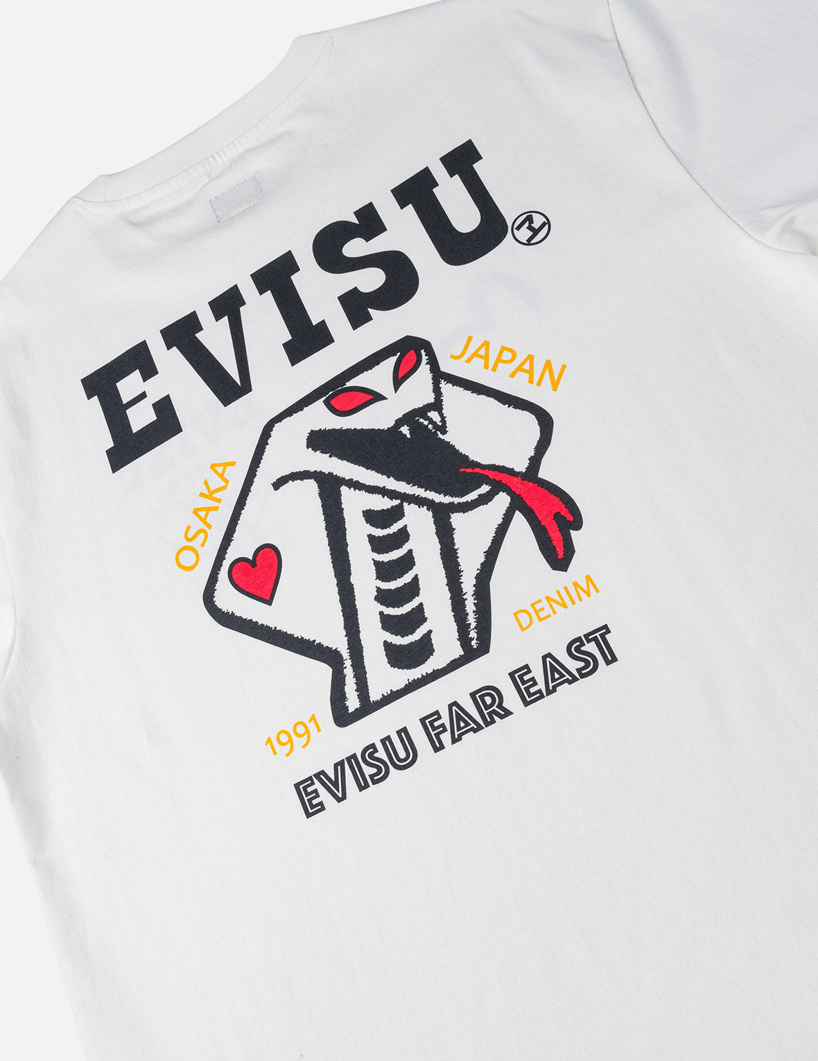 Snake and Poker T-shirt – EVISU