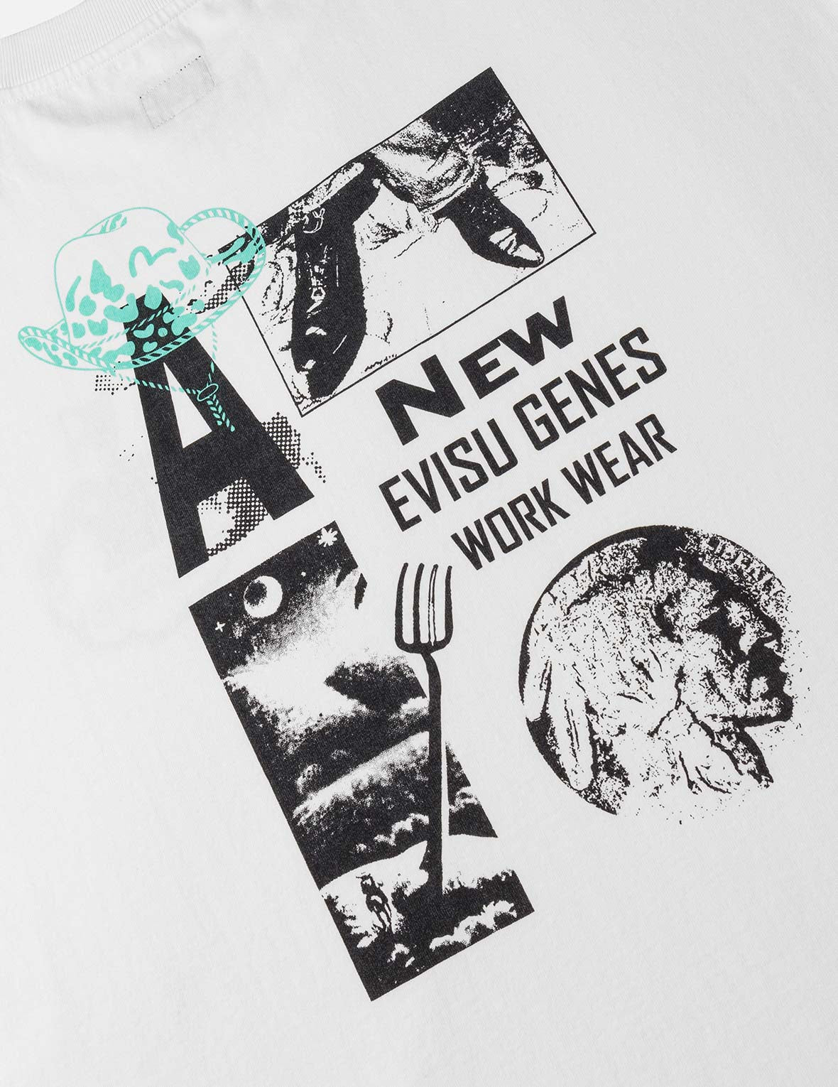 New EVISU Genes Workwear T-shirt
