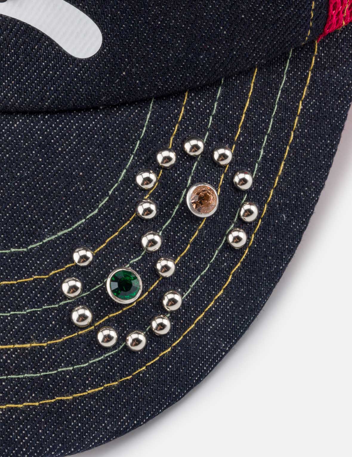 EVISU复古铆钉卡车帽