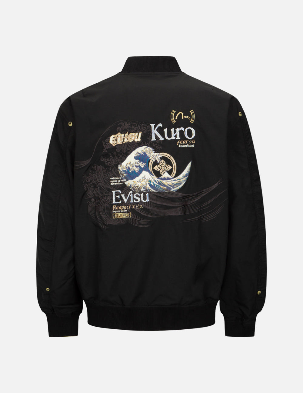 The Great Wave Embroidery Bomber Jacket – EVISU