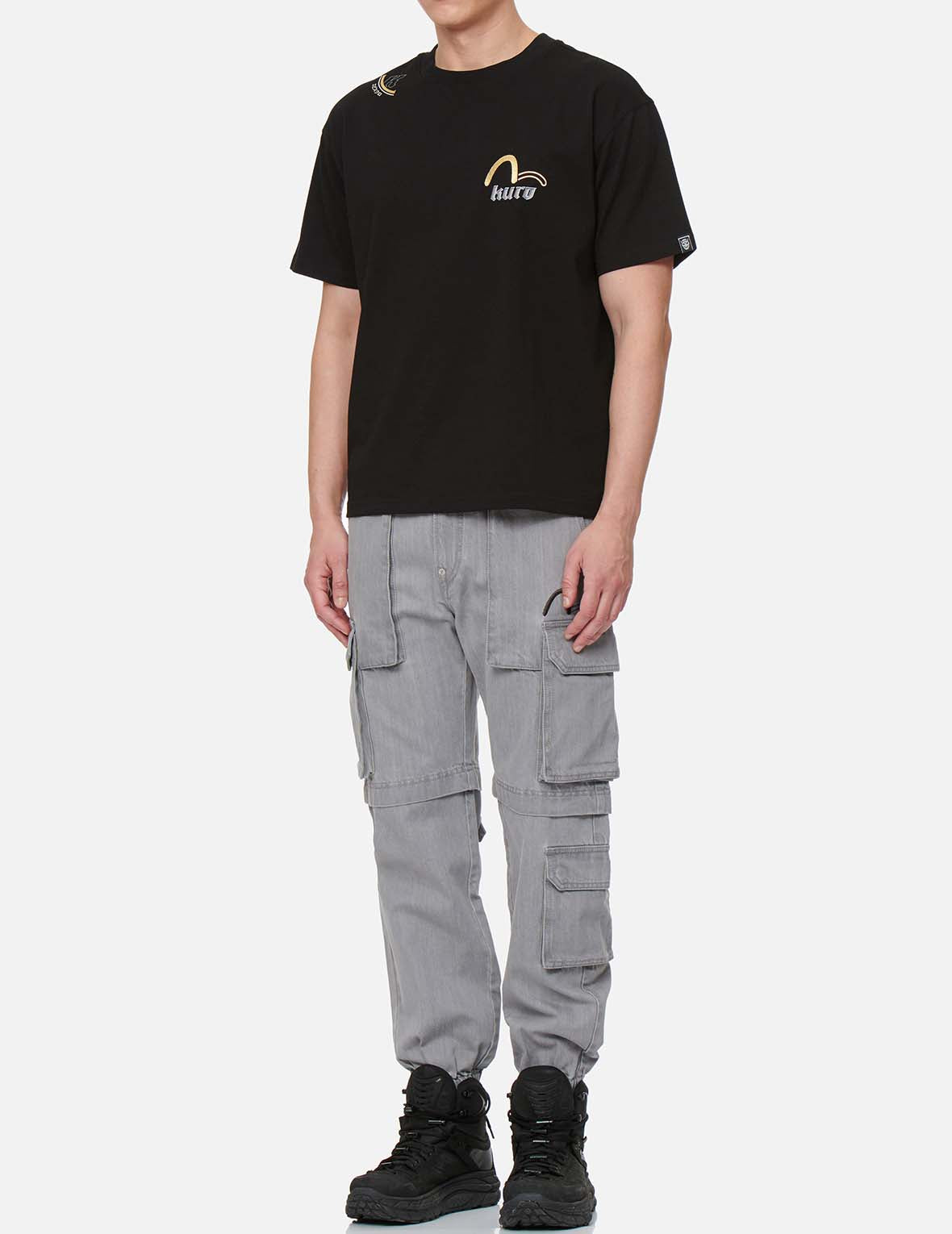 Cargo Denim Jogger Pants