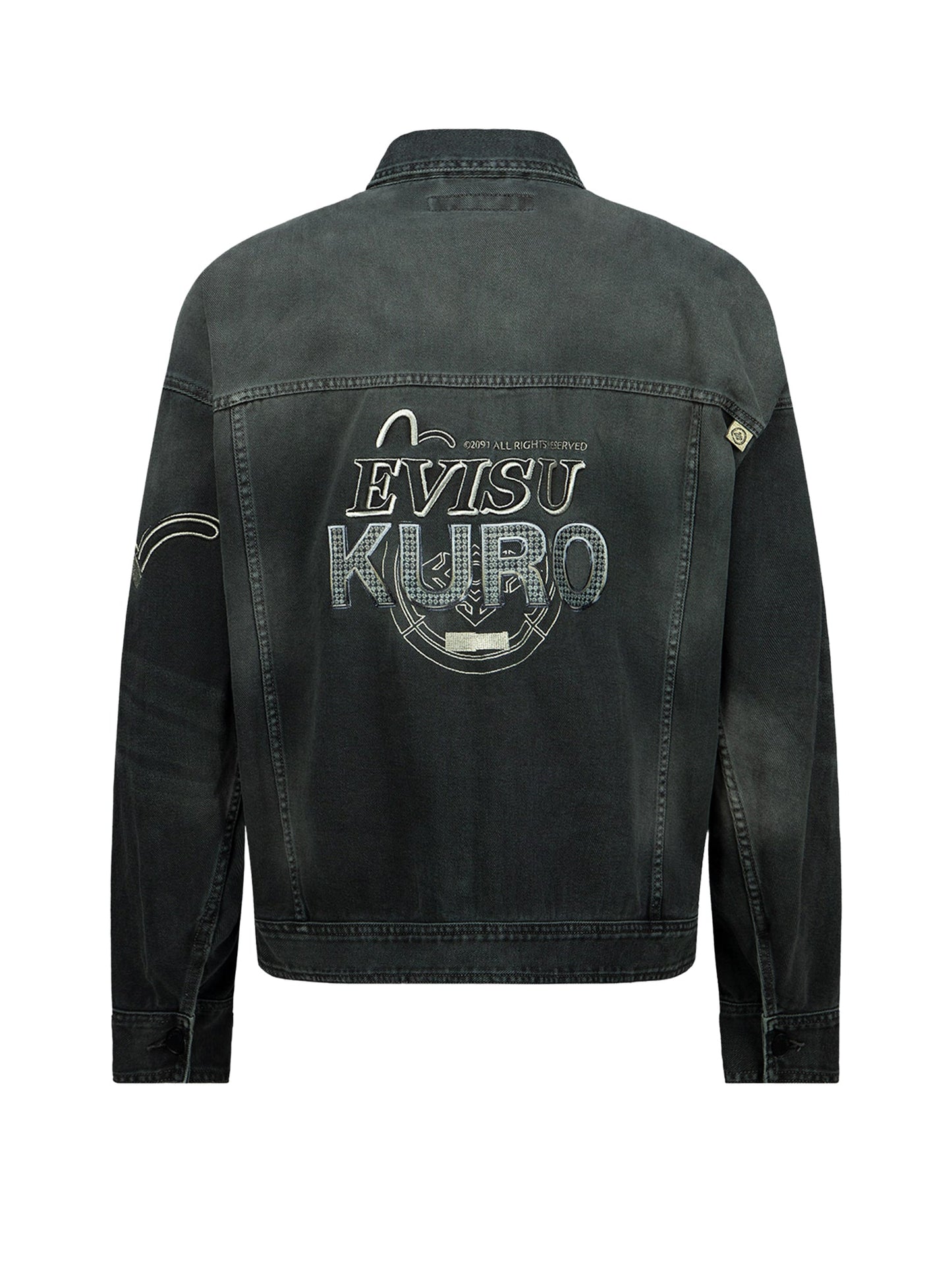 Multi-Pocket Zip-up Denim Jacket