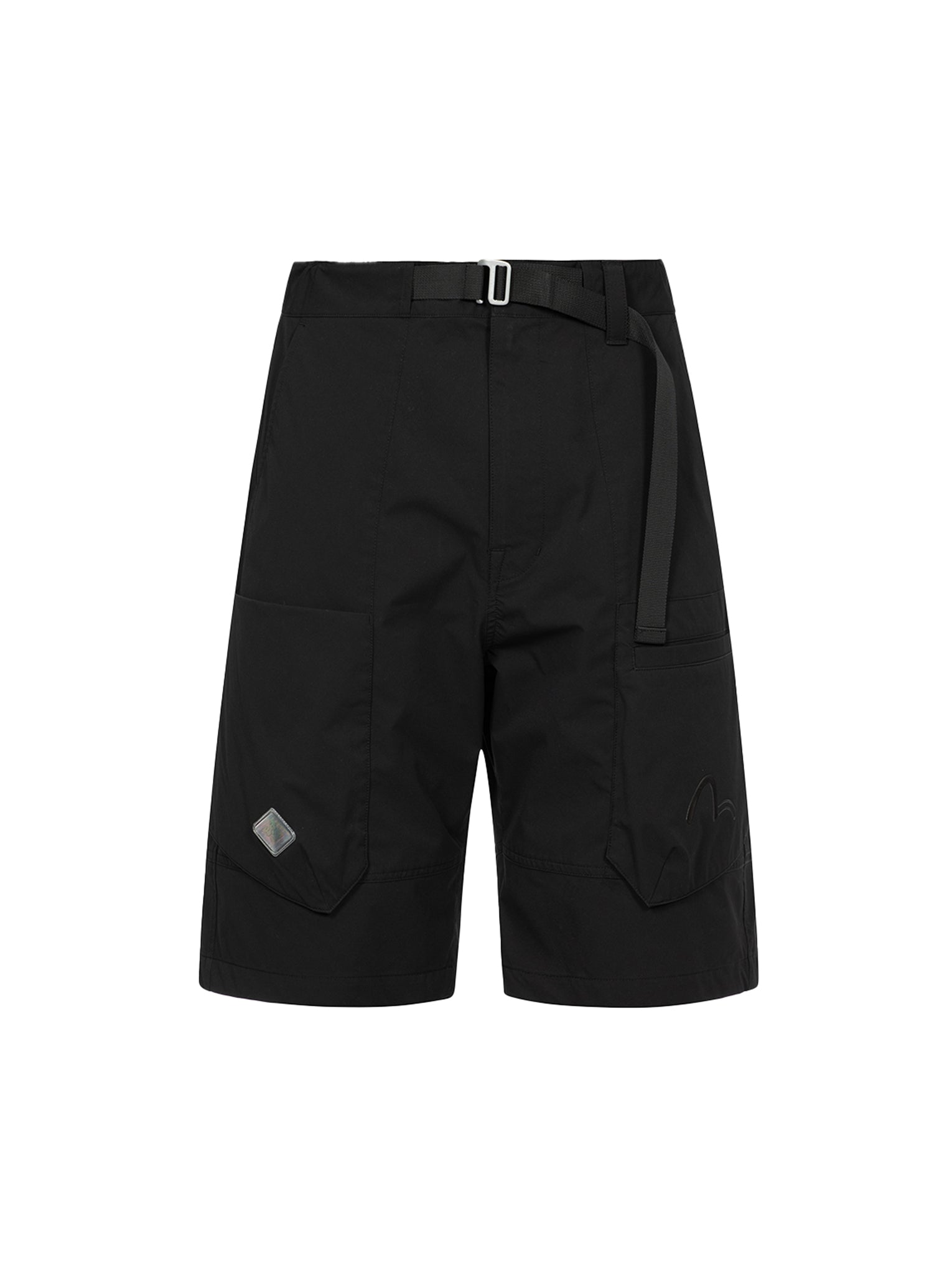 Dyed Reflective Multi-Print Regular Fit Cargo Shorts – EVISU