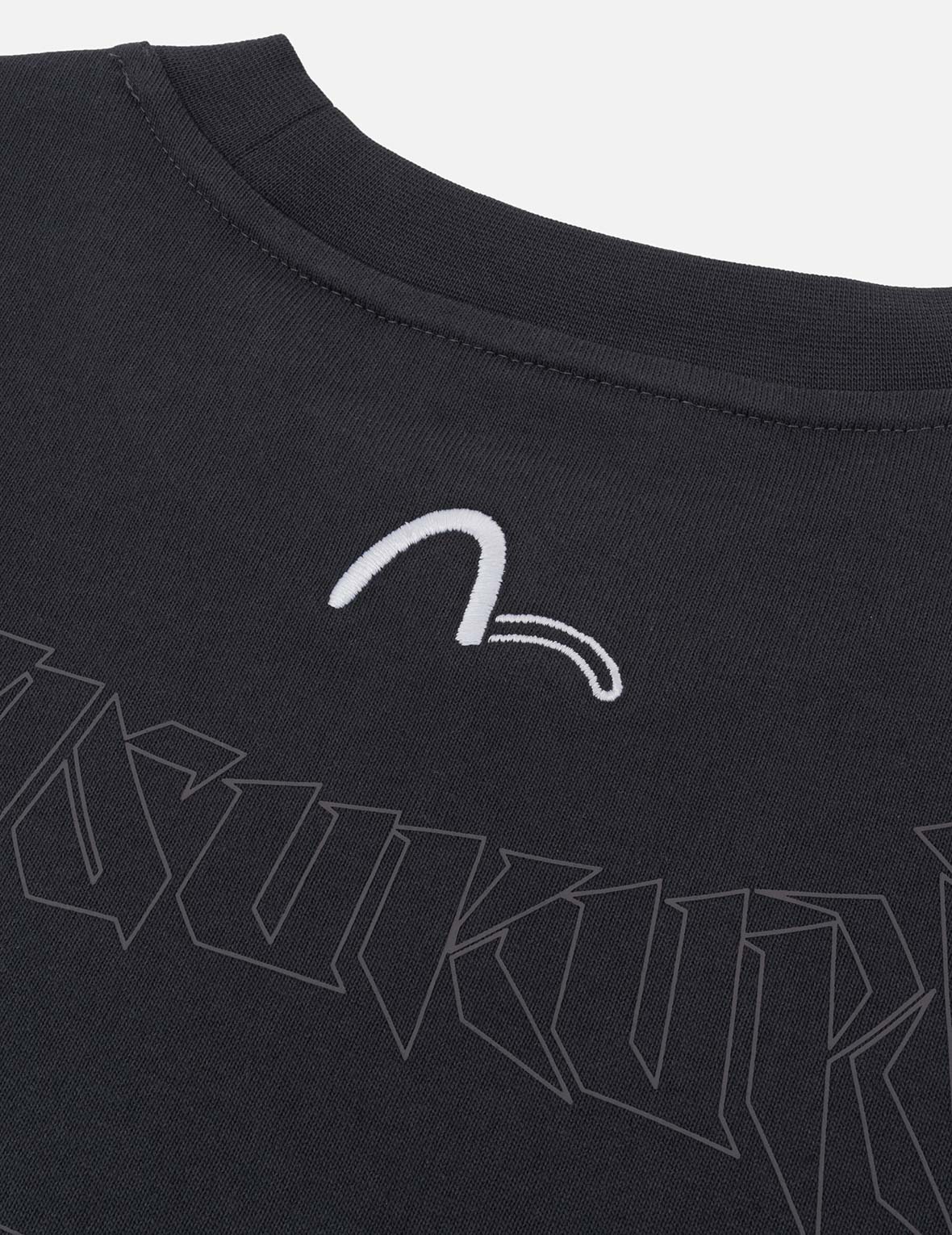 Panel design with Multi Labels Relax Fit T-Shirt