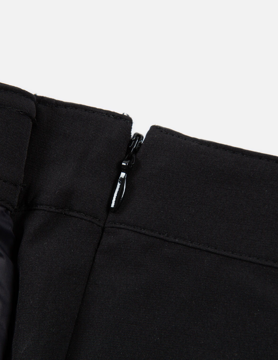 Buckle-Belted Wrap Skirt