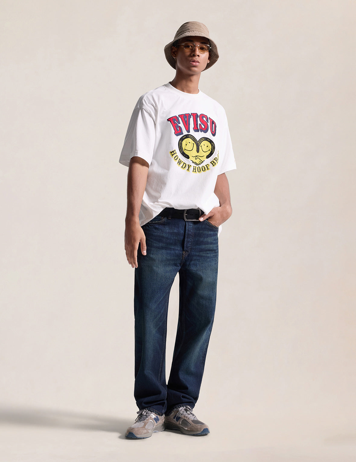 Dark-washed Seagull Print Regular Fit Jeans #2020 – EVISU