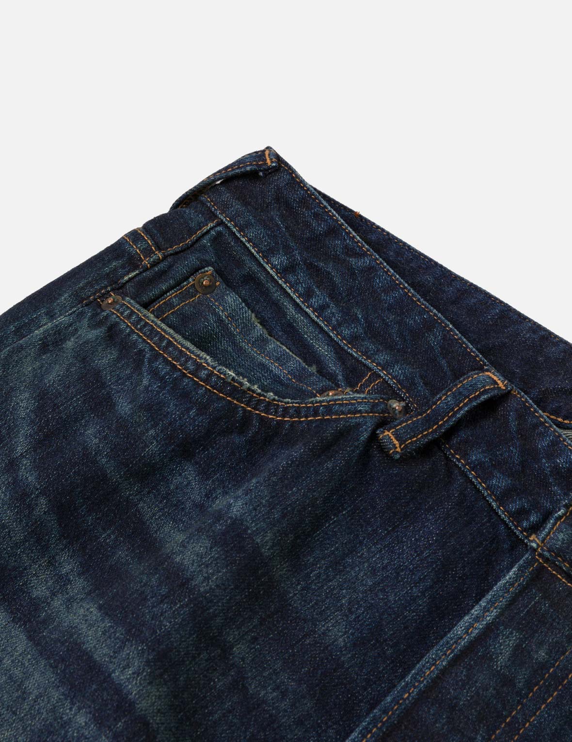 Dark-washed Seagull Print Regular Fit Jeans #2020 – EVISU