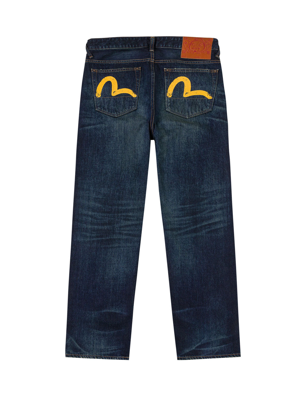 EVISU ジーンズ 36×35 ストライプ Dark-washed Seagull Print Regular Fit Jeans #2020 – EVISU