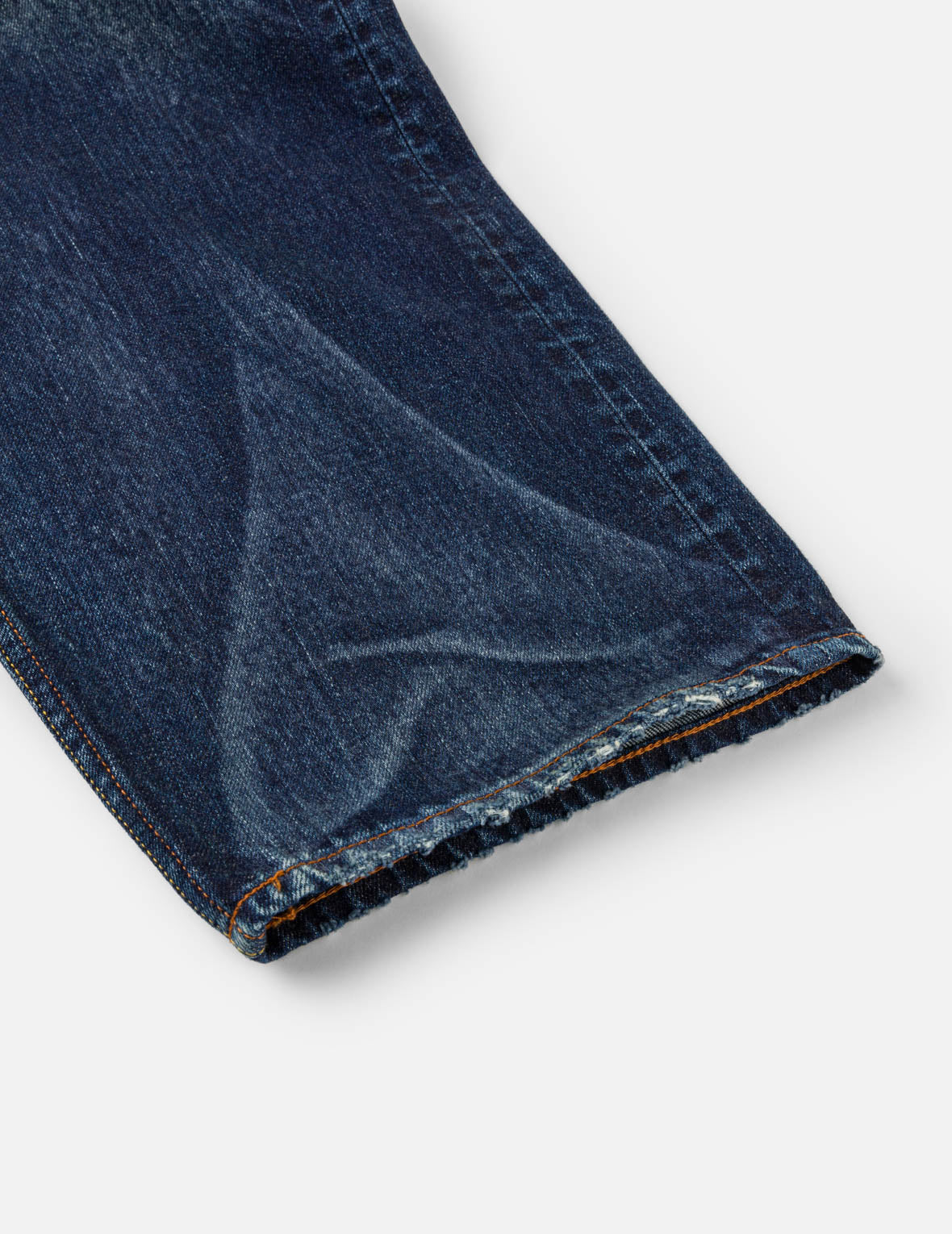 Mid-washed Seagull Print Loose Fit Jeans #2038 – EVISU