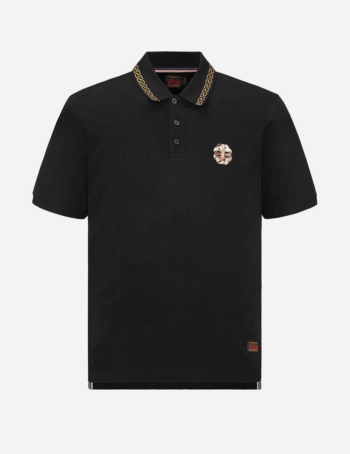 Kamon Embroidered Polo Shirt