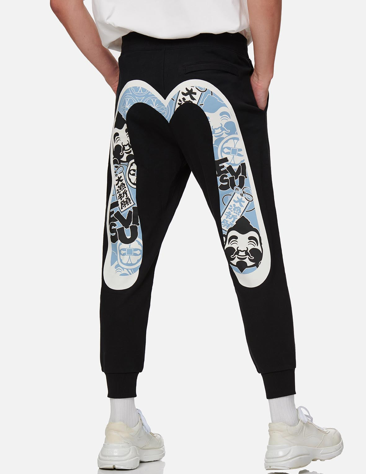 Evisu joggers on sale