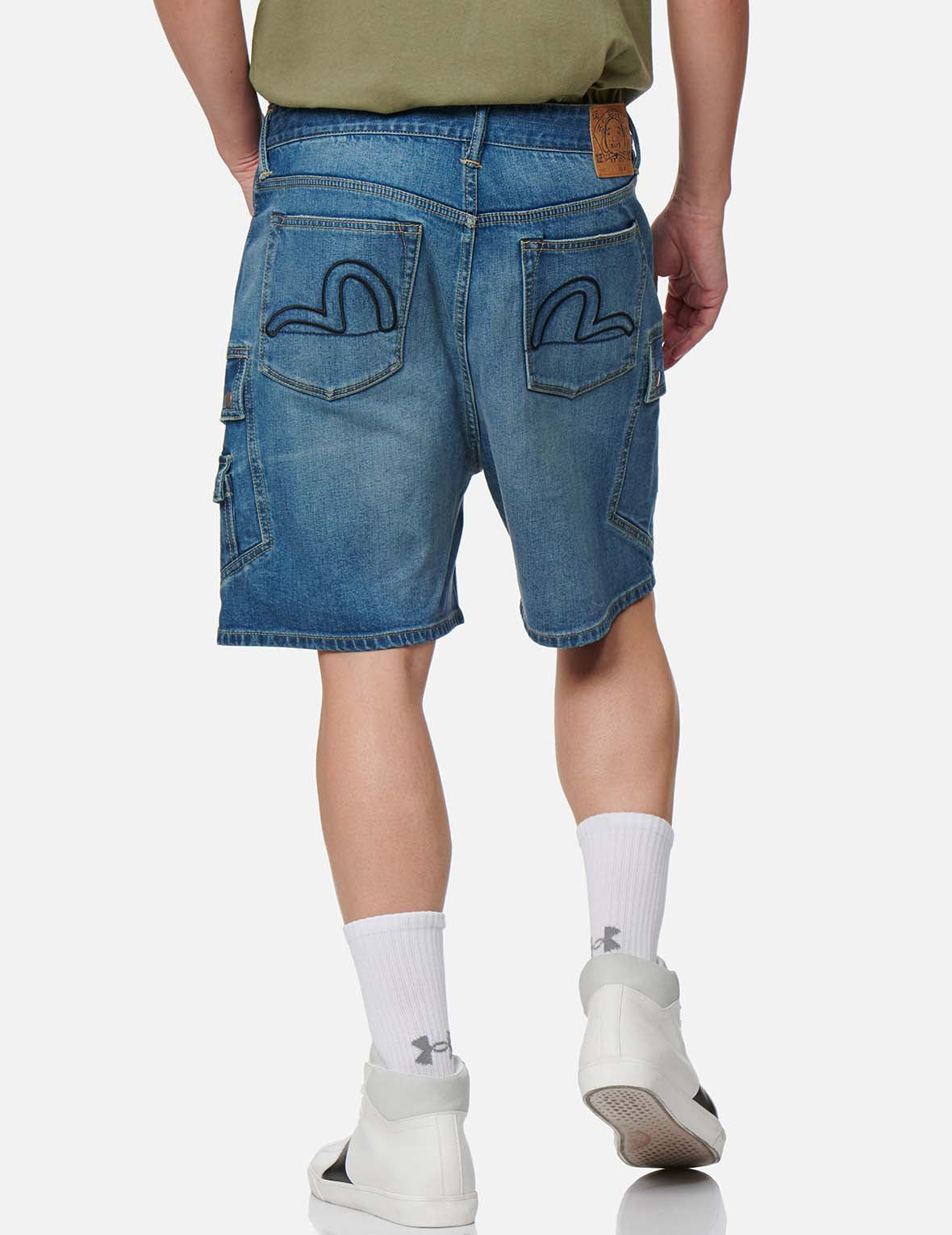 Cargo Pocket Denim Shorts – EVISU