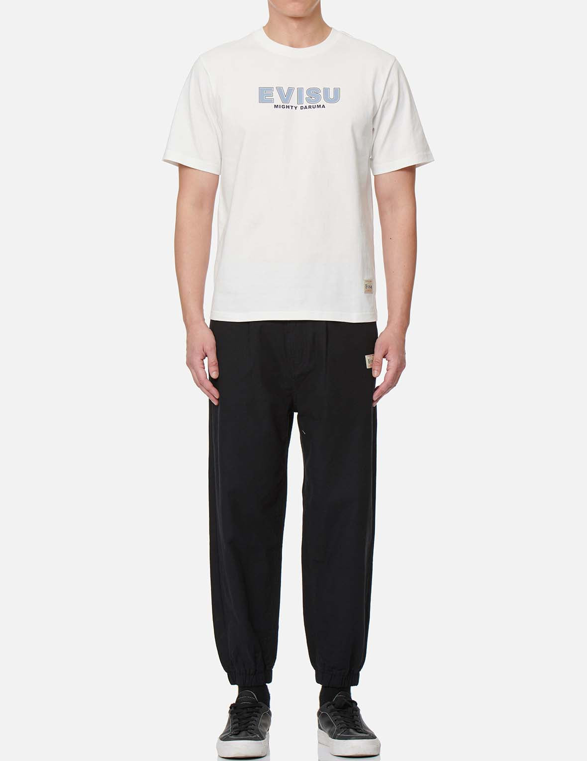 パンツ Evisu Mighty Seagull and Logo Embroidery Woven Jogger Pants – EVISU