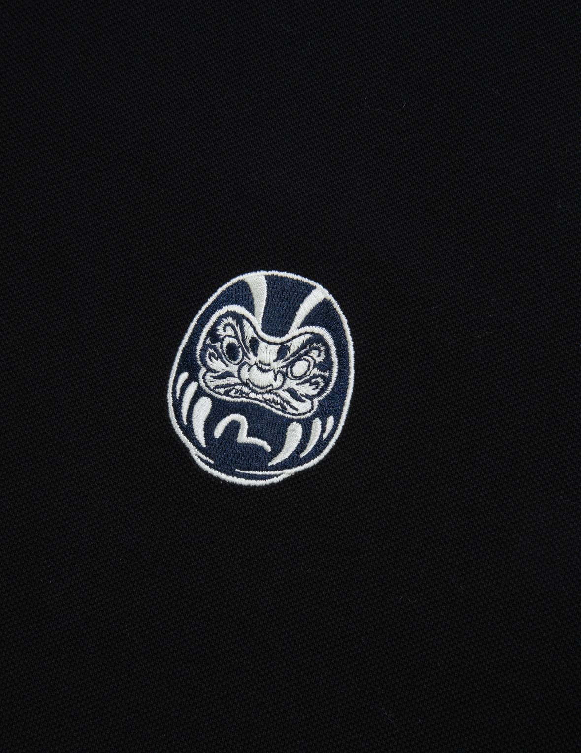 Daruma Embroidered Polo Shirt