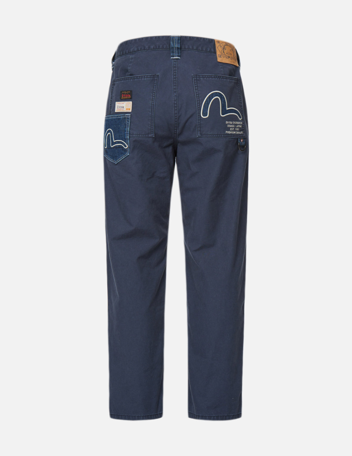 Fabric Blocking Woven Pants – EVISU