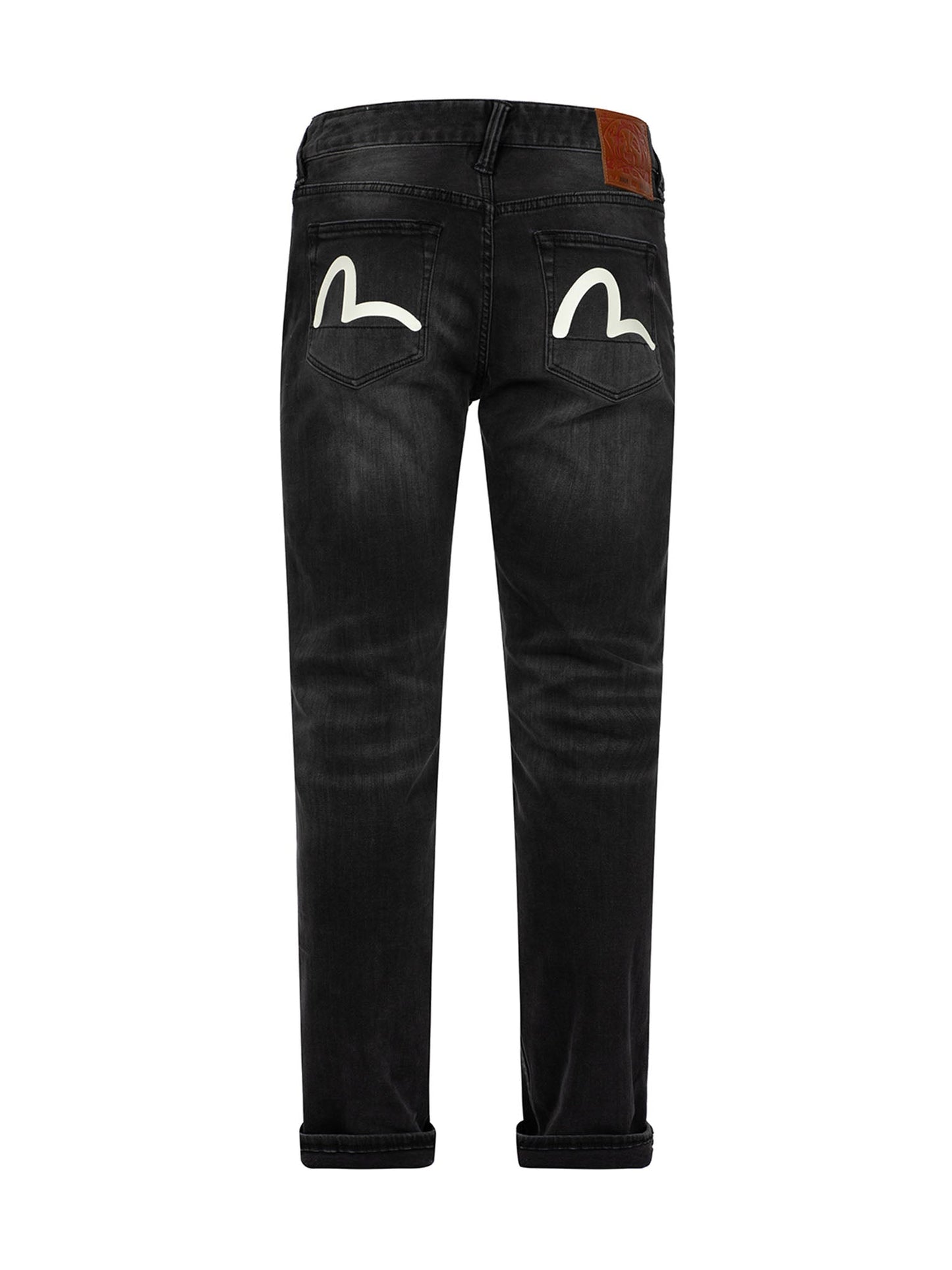 Seagull Print Flex Skinny Denim Jeans #2028