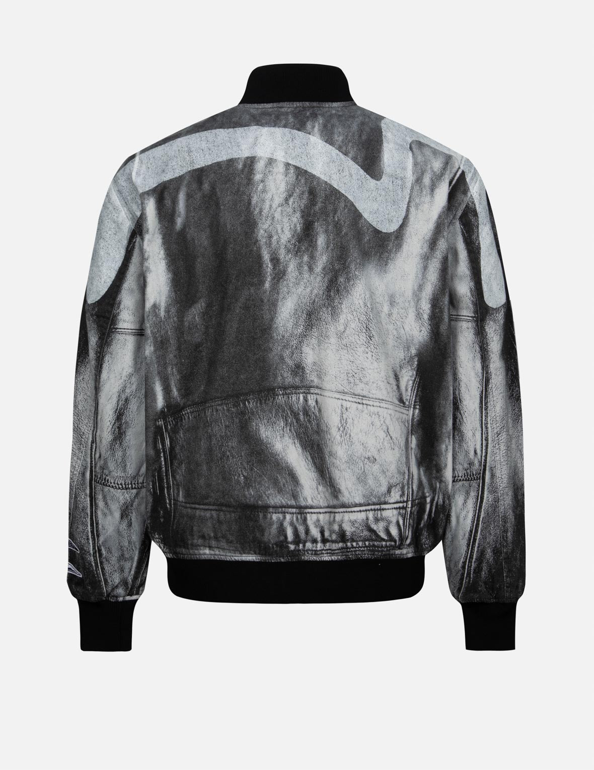 Replicate Biker Allover Print Relax Fit Bomber Jacket – EVISU