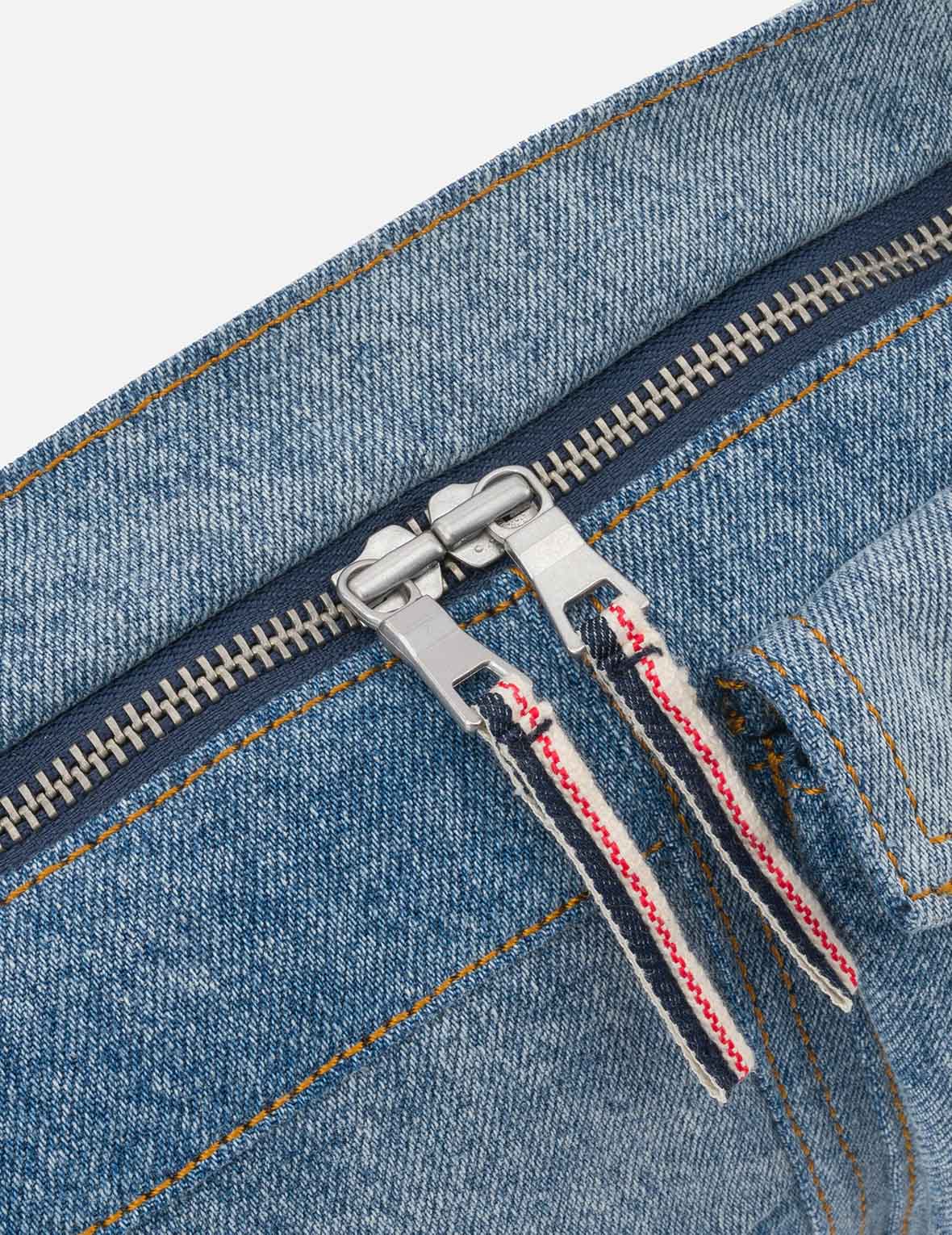 Seagull Embroidery Denim Crossbody Bag – EVISU