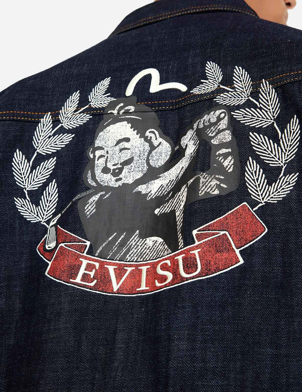 Godhead Golfing Print Regular Fit Denim Jacket – EVISU