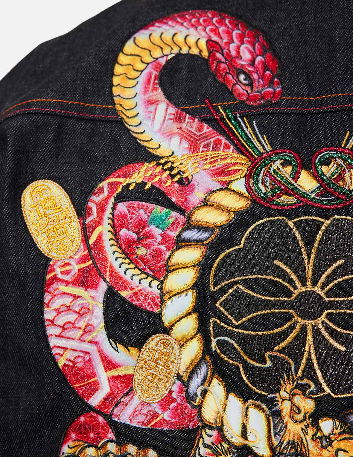 2024 Limited Edition Year of the  Snake Relax Fit Denim Jacket