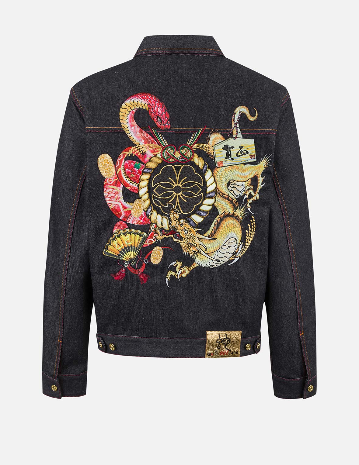 2024 Limited Edition Year of the  Snake Relax Fit Denim Jacket