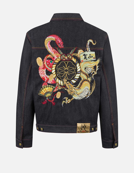 2024 Limited Edition Year of the  Snake Relax Fit Denim Jacket