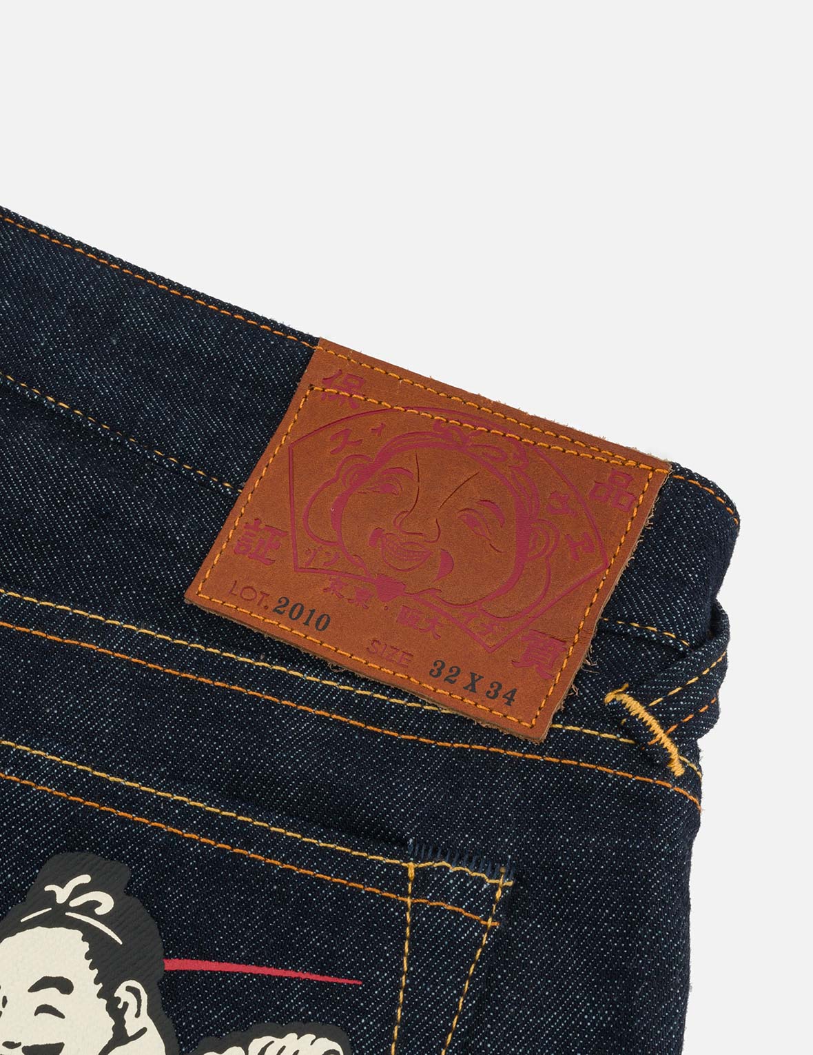 Godhead Golfing Print Slim Fit Jeans #2010