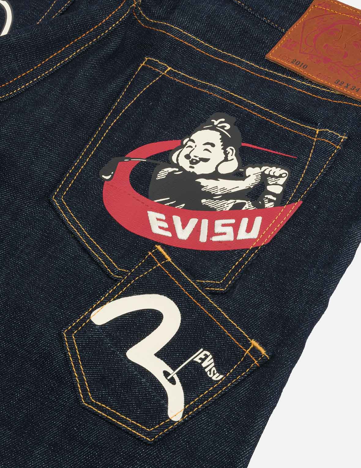 Godhead Golfing Print Slim Fit Jeans #2010