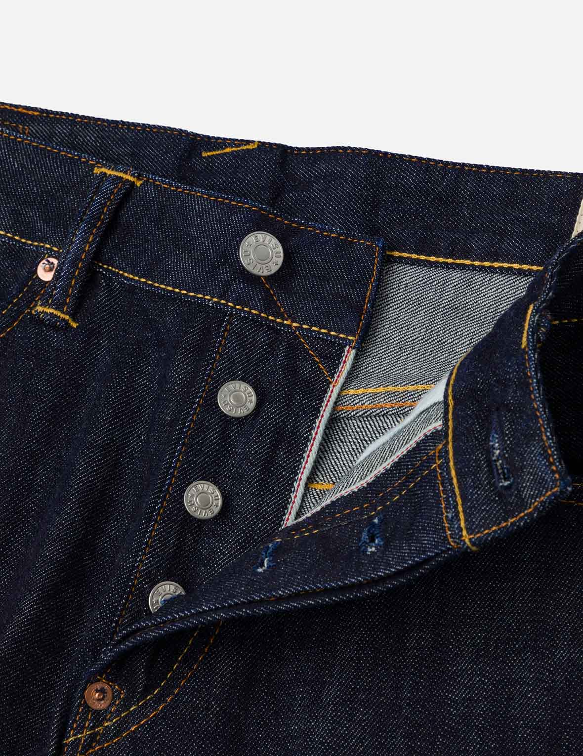 Seagull and Logo Brocade Appliqué Taper Fit Jeans #2017